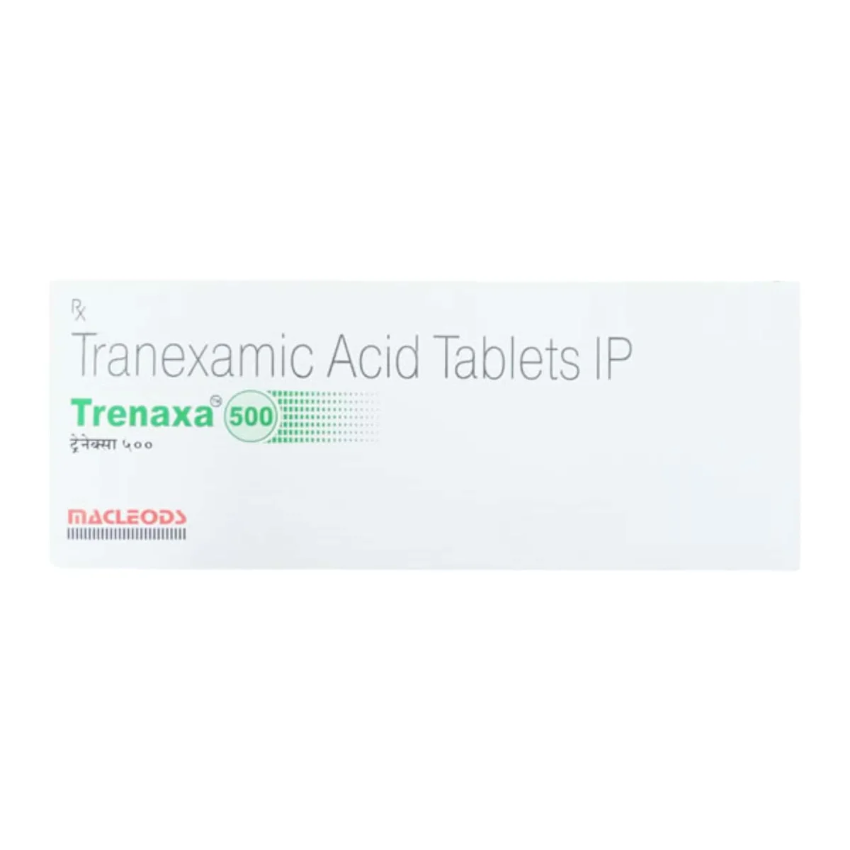 TRENAXA-500MG TAB 1X10