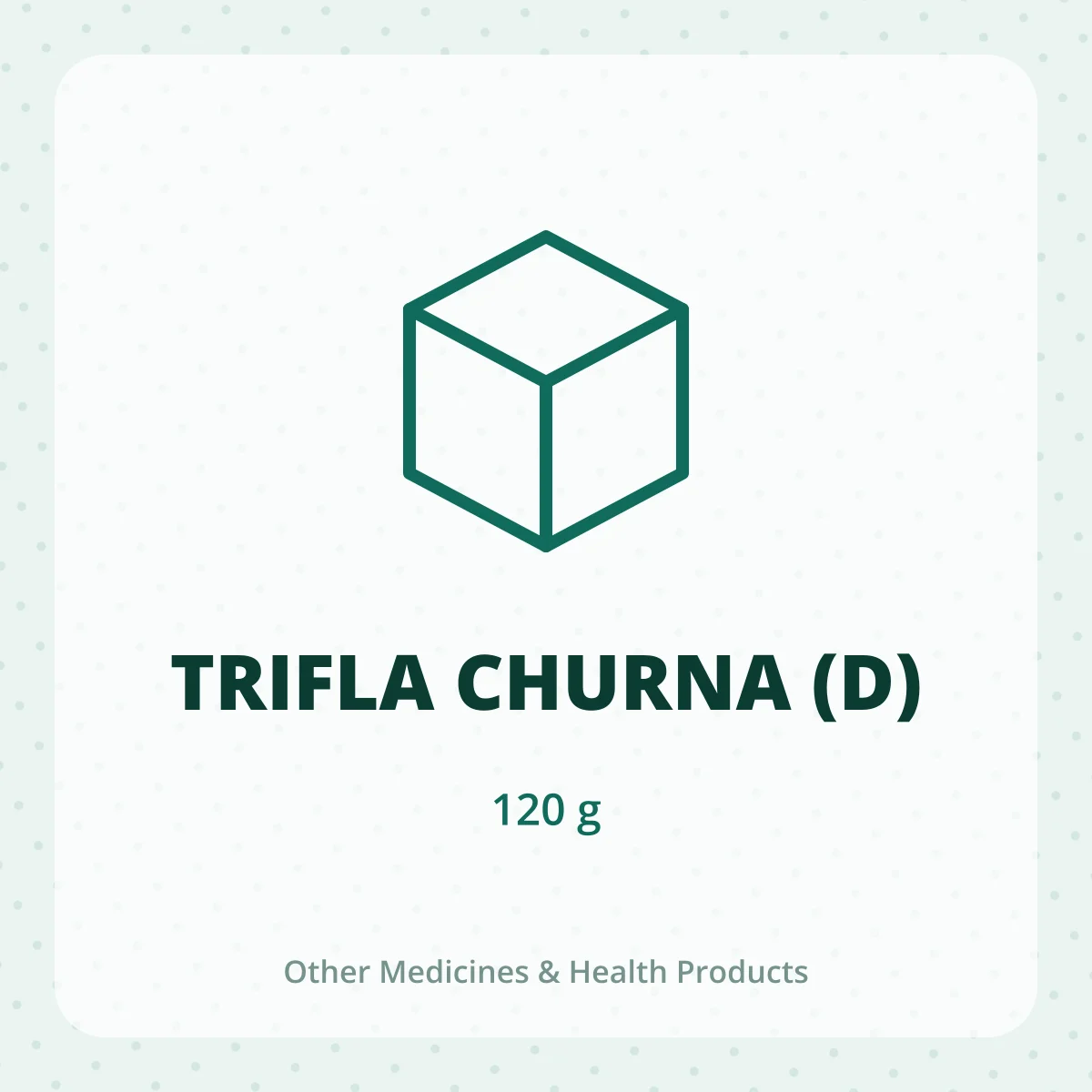TRIFLA CHURNA (D) 1X120GM