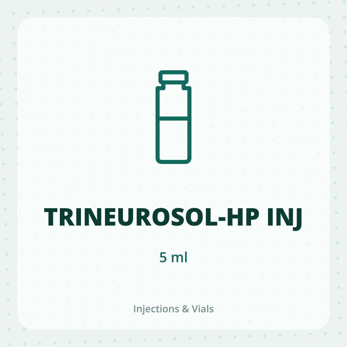 TRINEUROSOL-HP INJ 1X5ML
