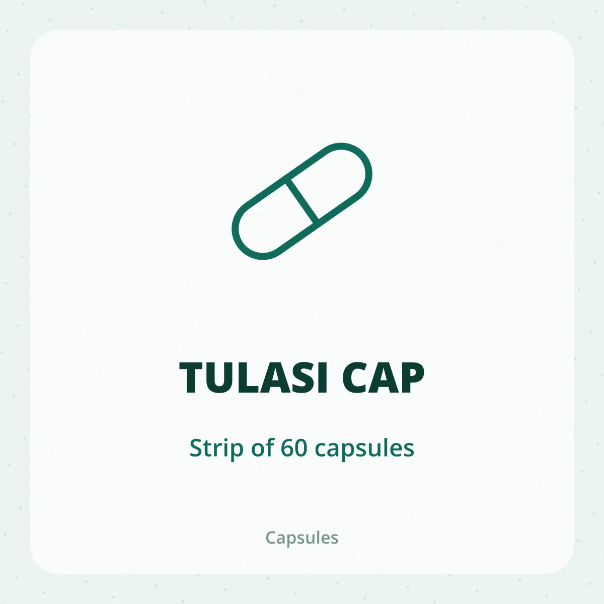 TULASI CAP 1X60