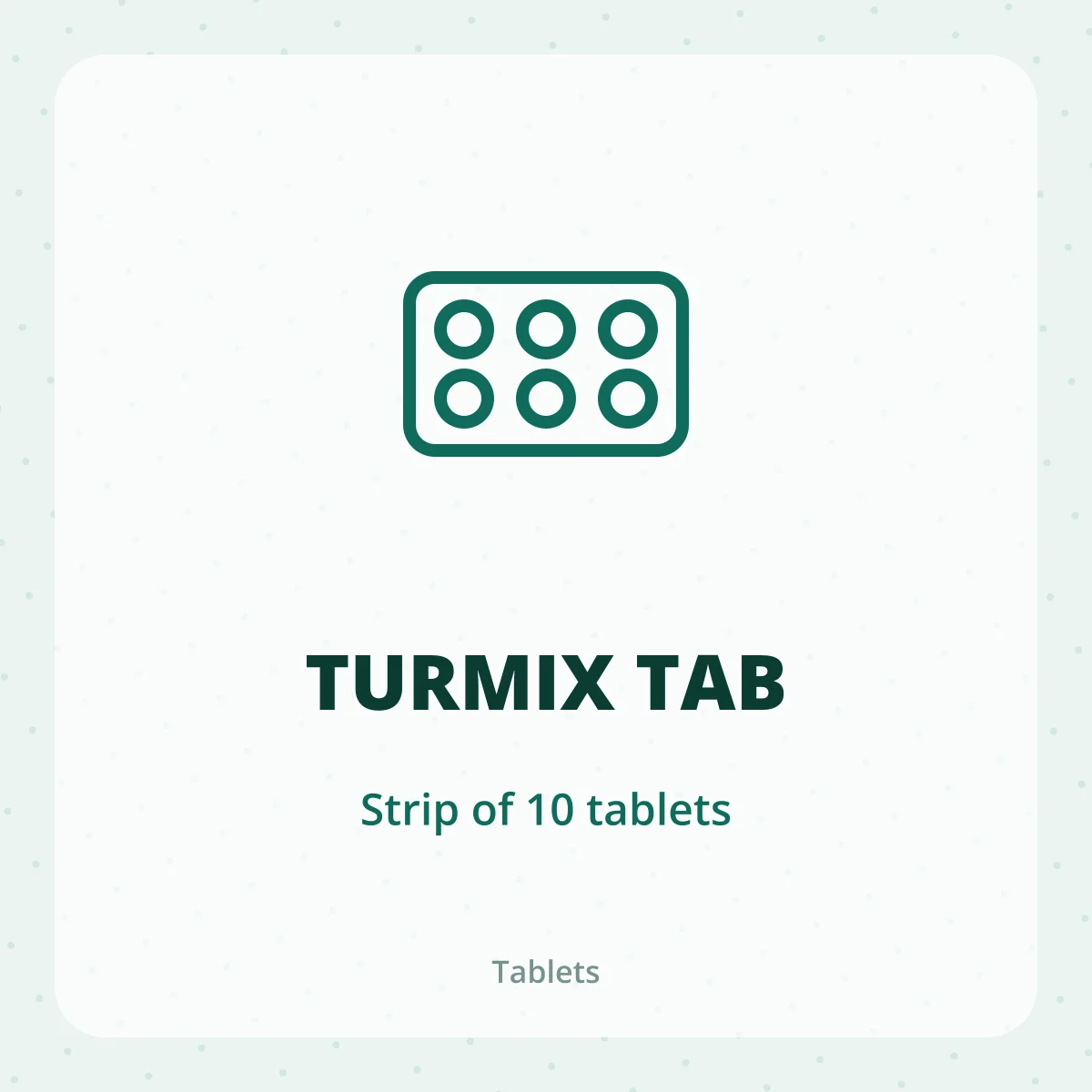 TURMIX TAB 1X10