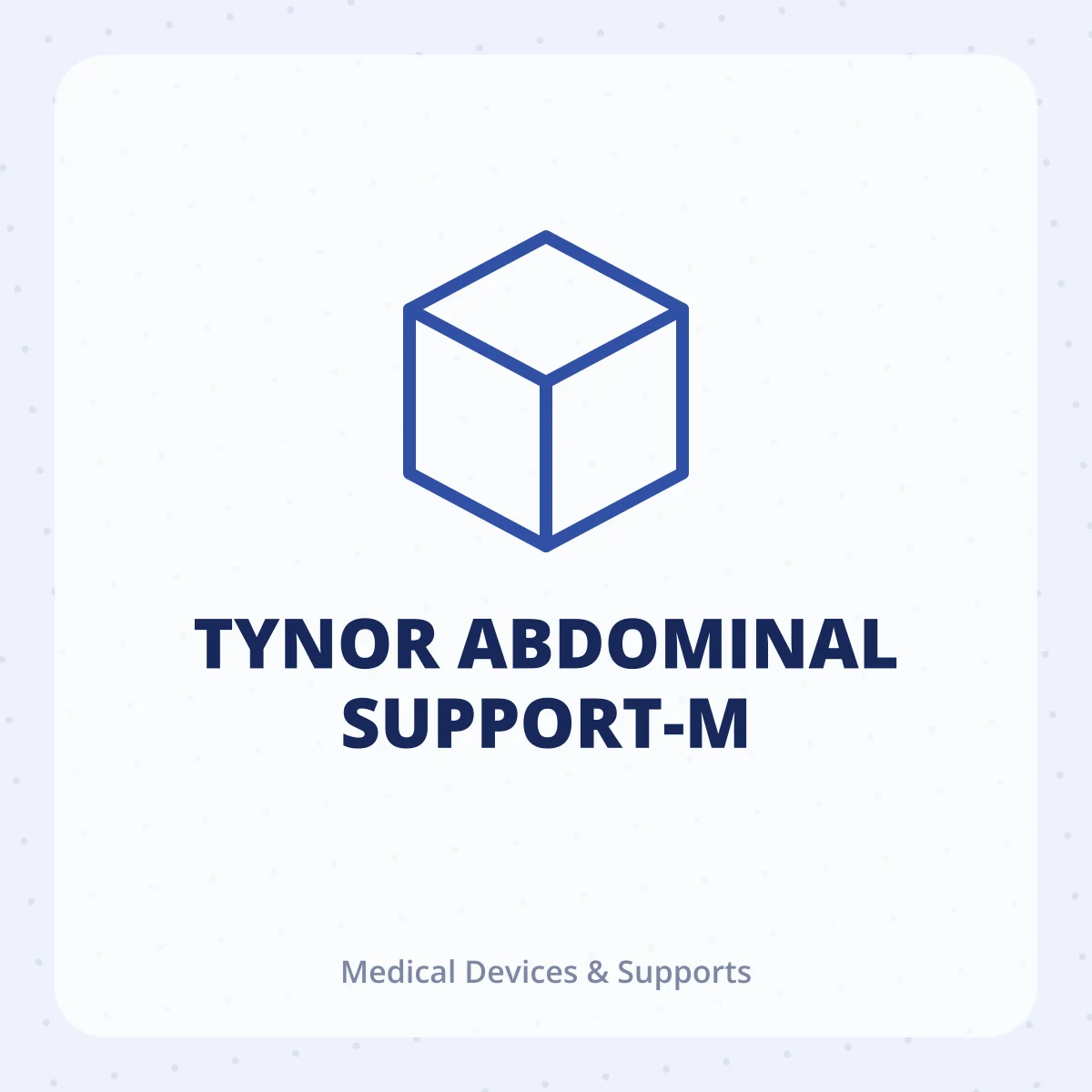 TYNOR ABDOMINAL SUPPORT-M 1X1