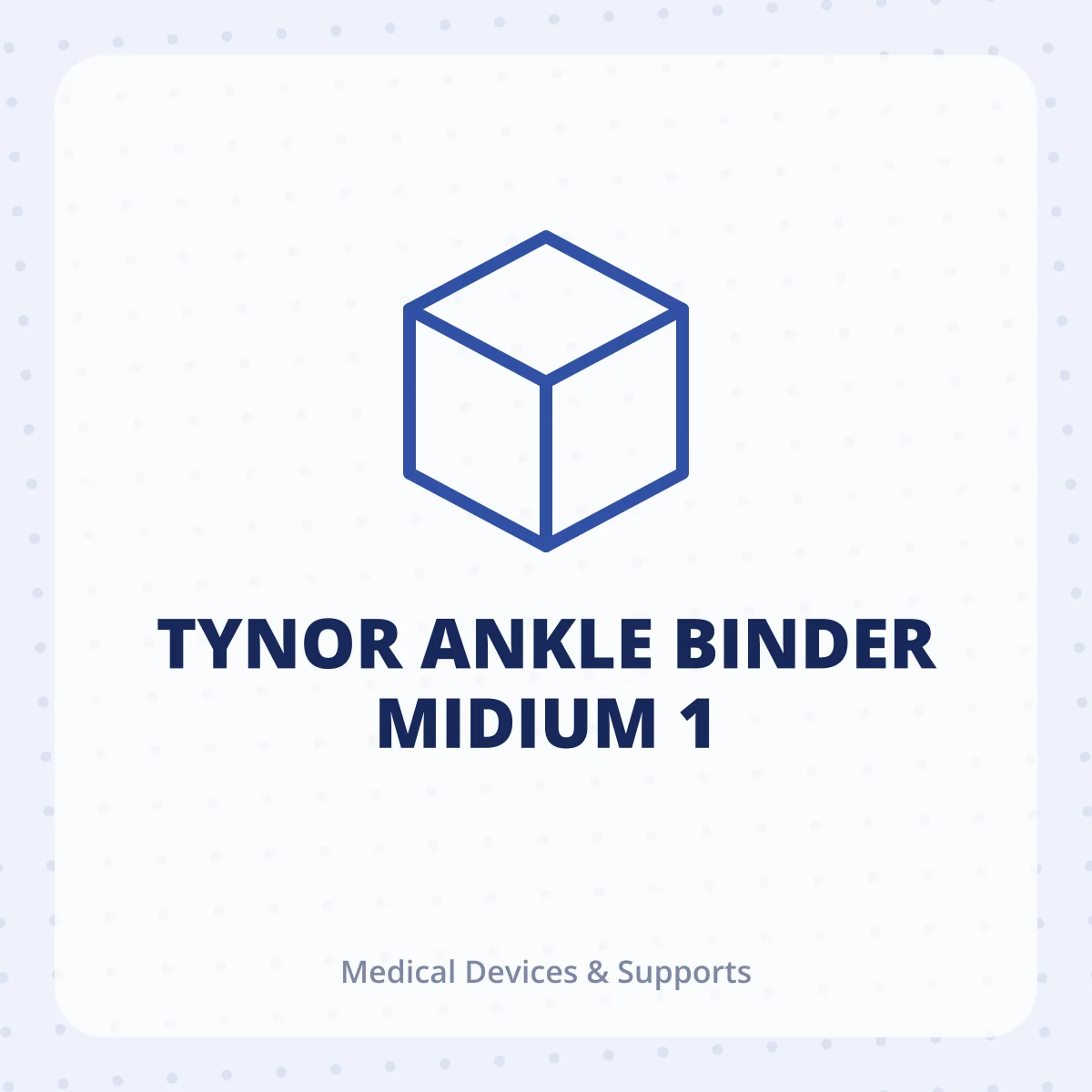TYNOR ANKLE BINDER MIDIUM 1