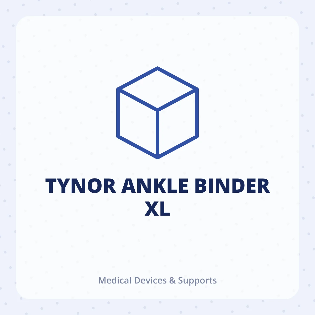 TYNOR ANKLE BINDER XL 1X1