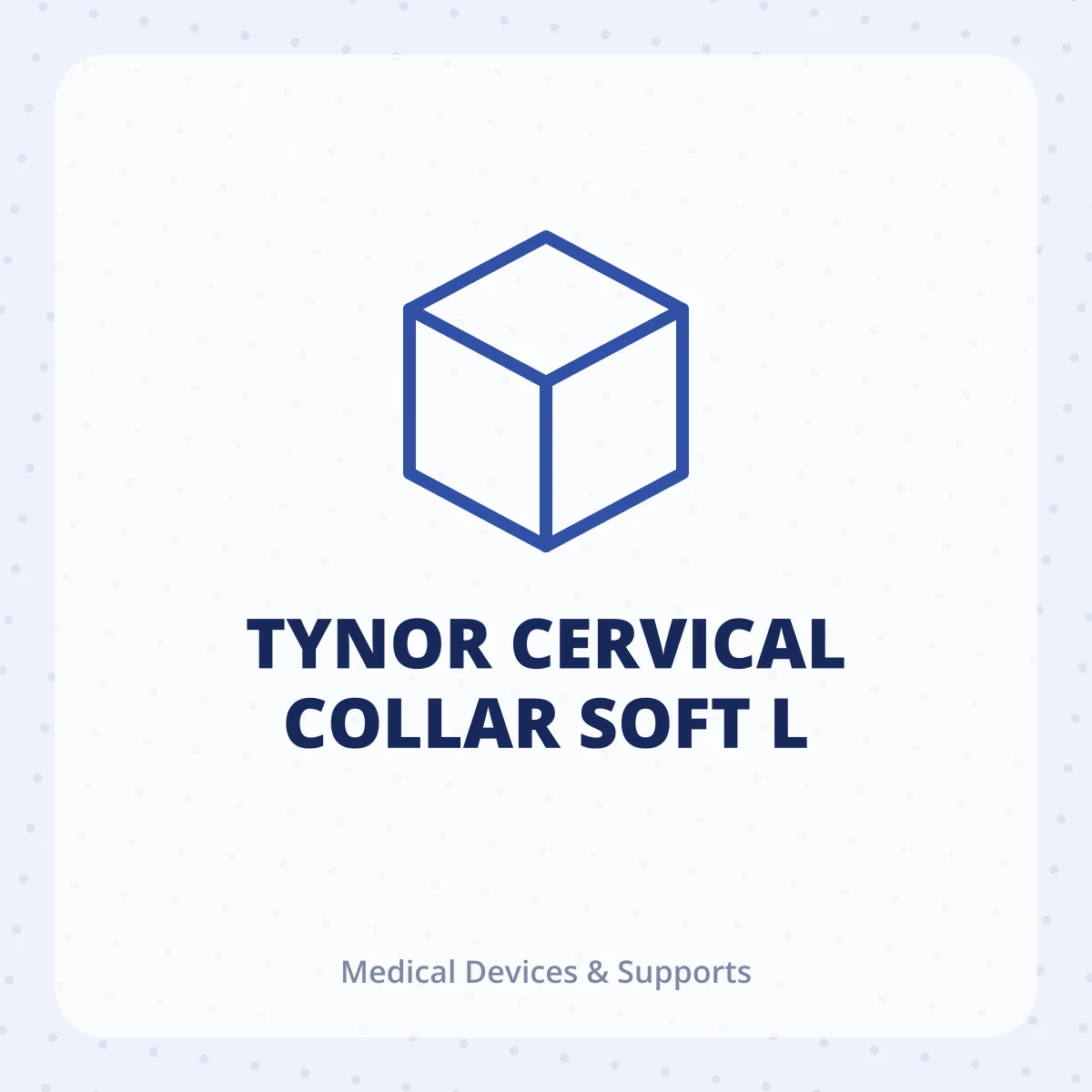 TYNOR CERVICAL COLLAR SOFT L 1X1