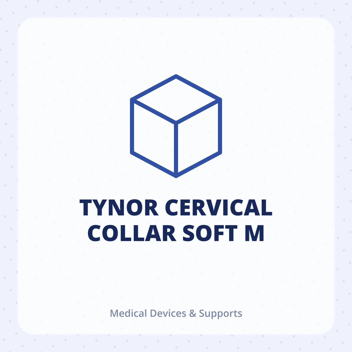TYNOR CERVICAL COLLAR SOFT M 1X1
