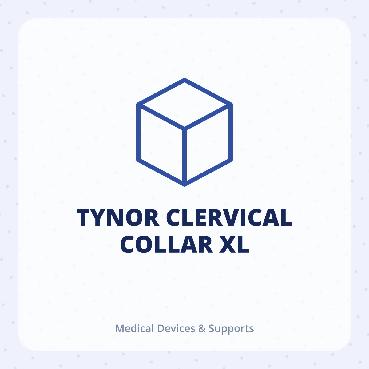 TYNOR CLERVICAL COLLAR XL 1X1