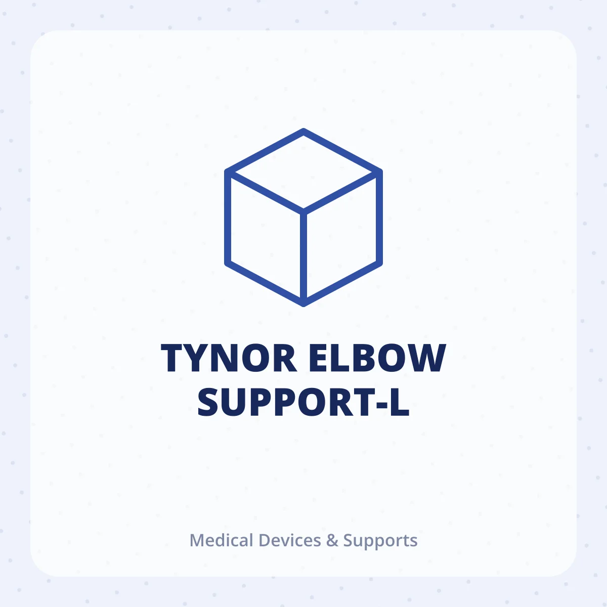 TYNOR ELBOW SUPPORT-L 1X1