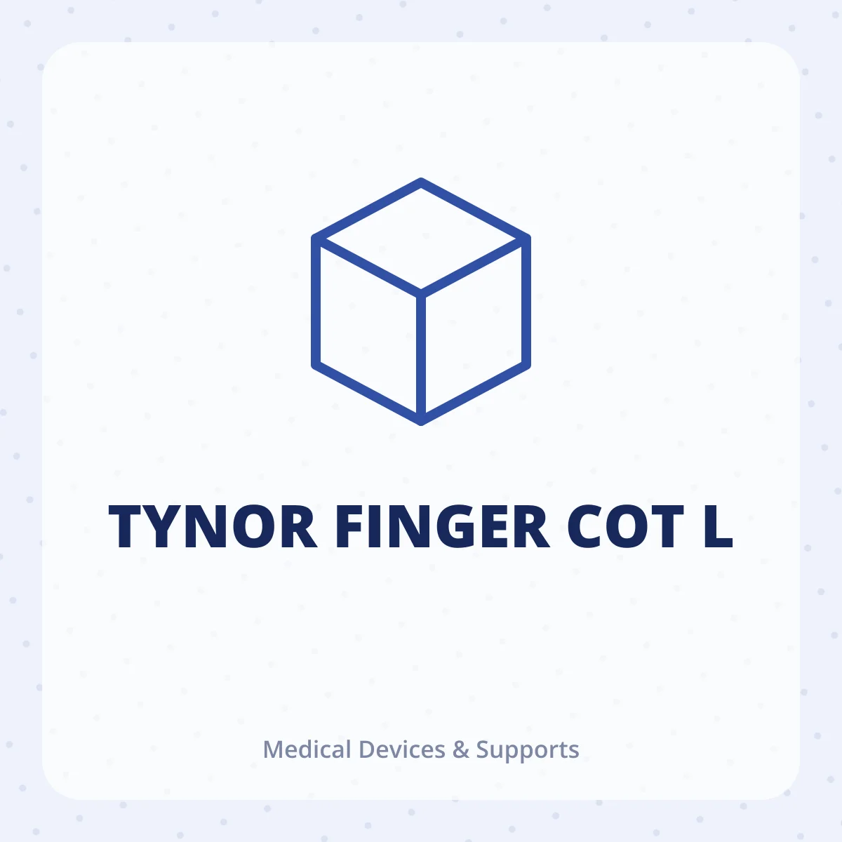 TYNOR FINGER COT L 1X1
