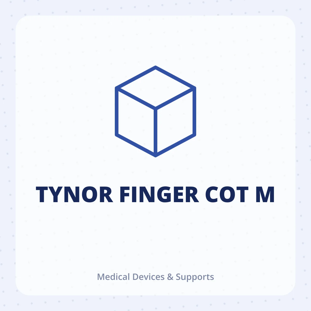 TYNOR FINGER COT M 1X1