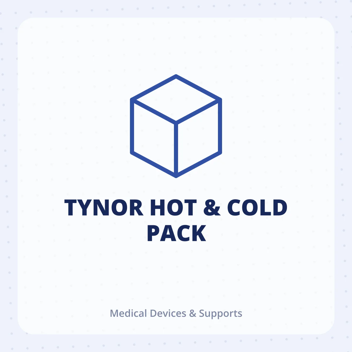 TYNOR HOT & COLD PACK 1X1