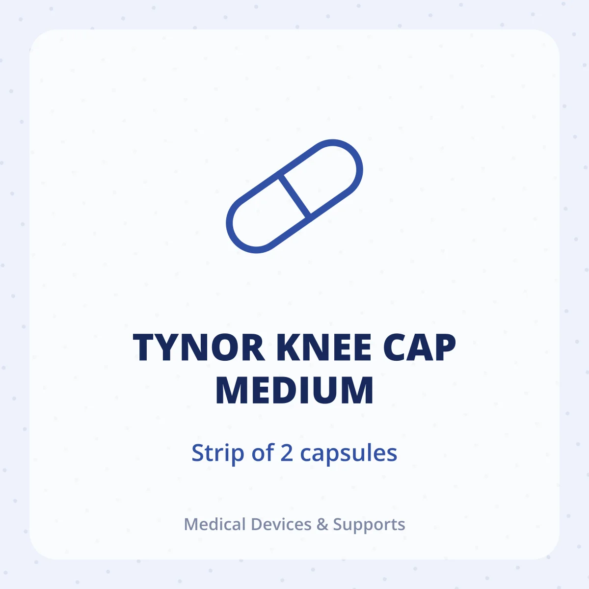 TYNOR KNEE CAP MEDIUM 1X2