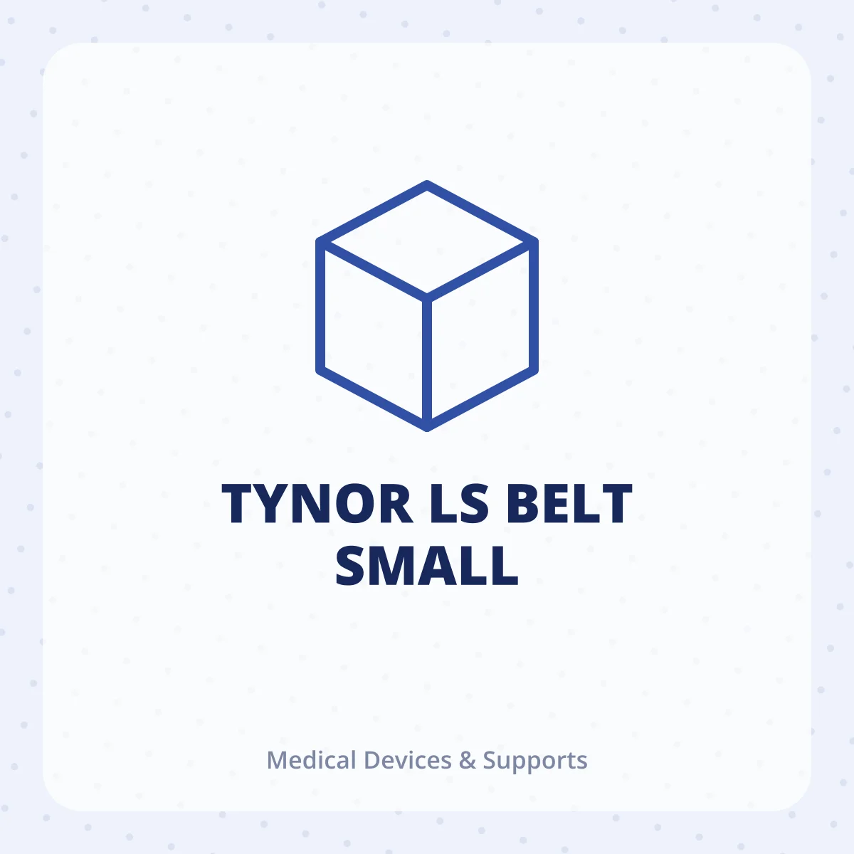 TYNOR LS BELT SMALL 1X1