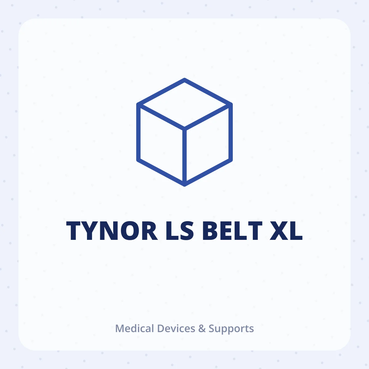 TYNOR LS BELT XL 1X1
