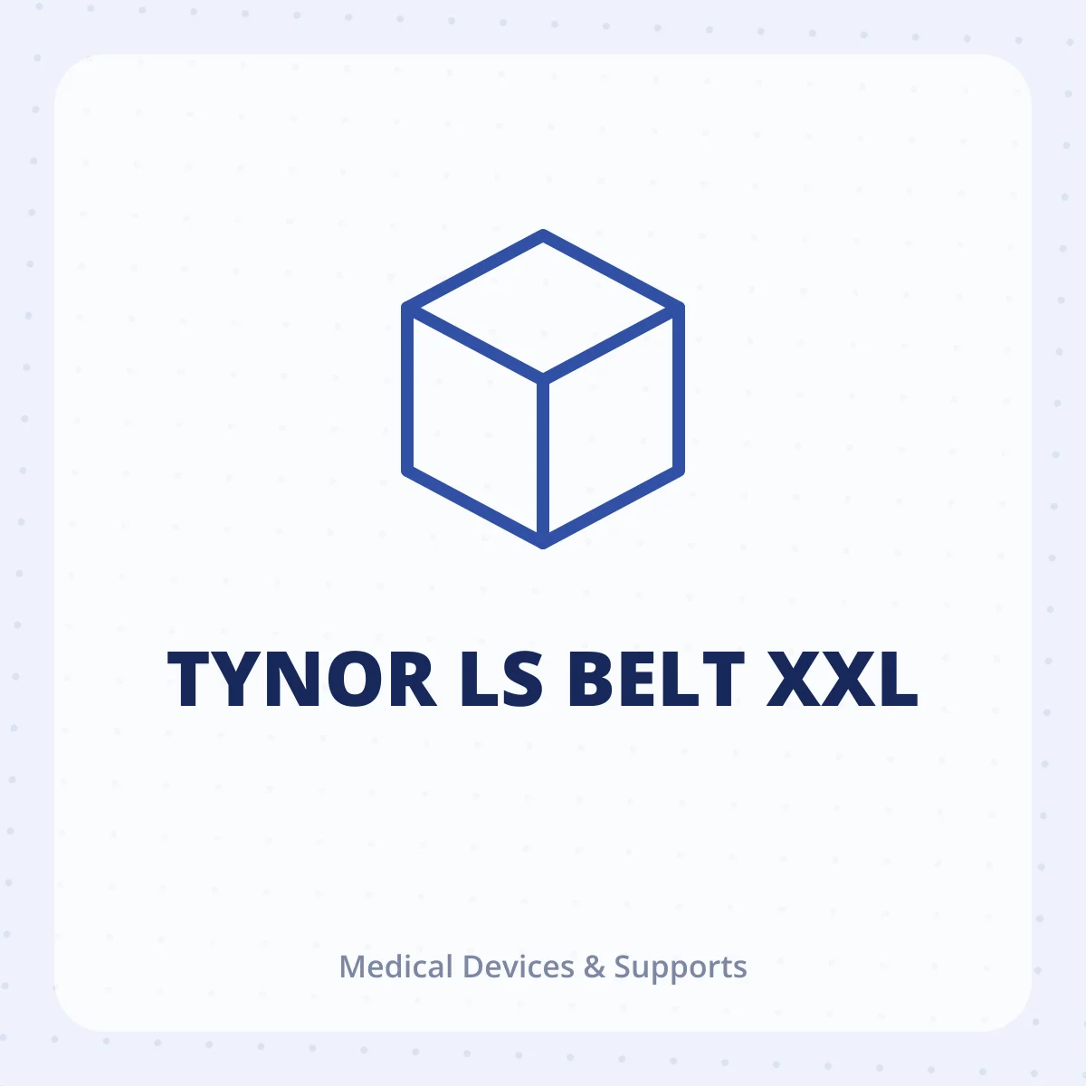 TYNOR LS BELT XXL 1X1
