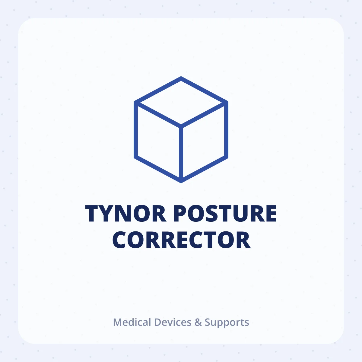 TYNOR POSTURE CORRECTOR 1X1
