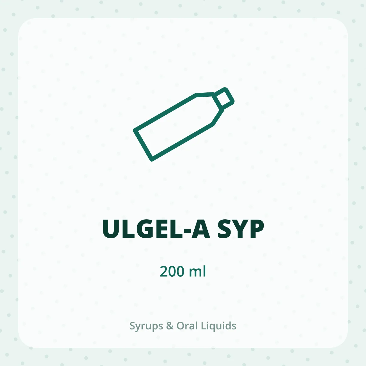 ULGEL-A SYP 1X200ML