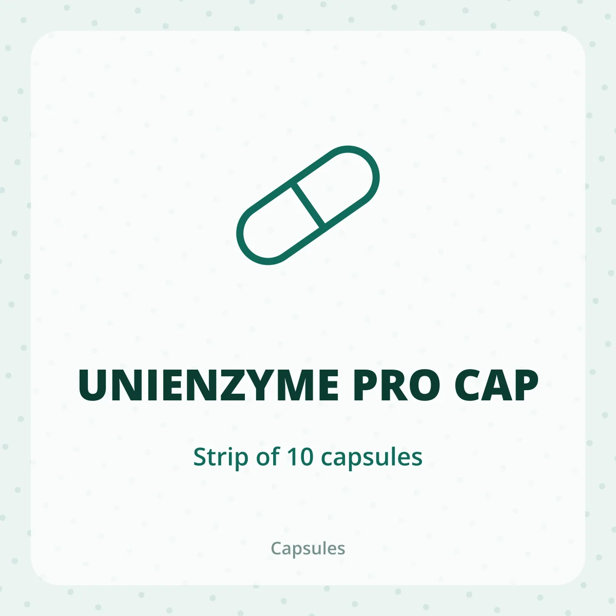 UNIENZYME PRO CAP 1X10