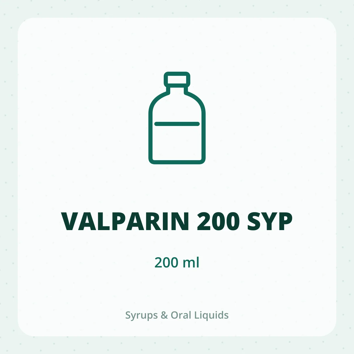 VALPARIN 200 SYP 1X200ML