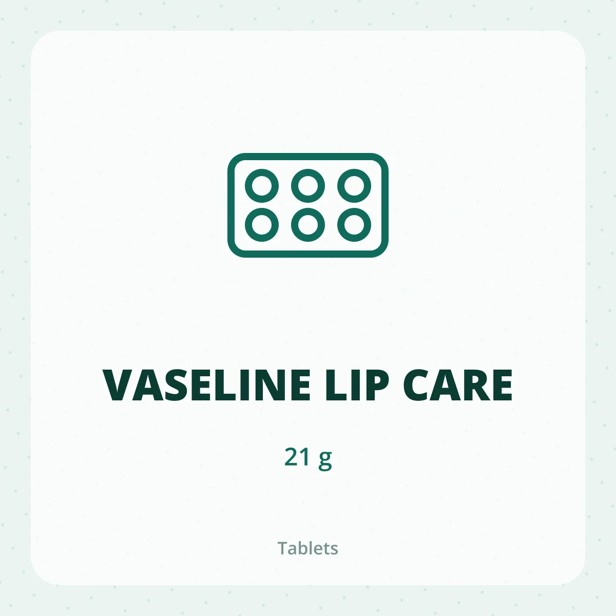 VASELINE LIP CARE 1X21G
