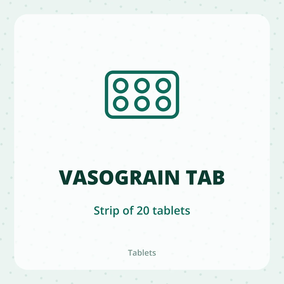 VASOGRAIN TAB 1X20