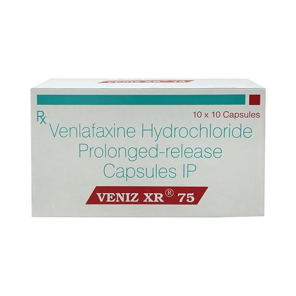 VENIZ-XR-75MG CAP 1X10
