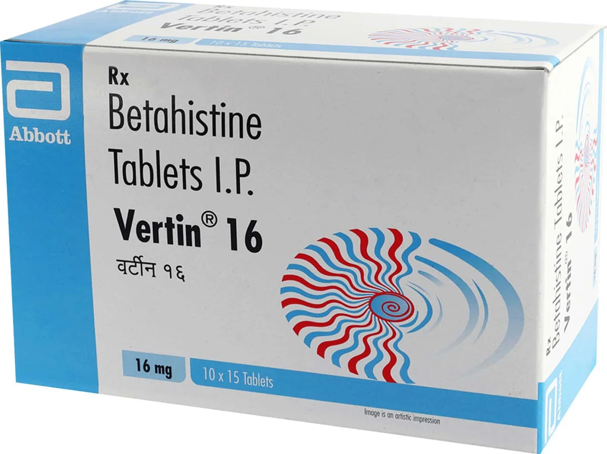 VERTIN 16MG TAB 1X15