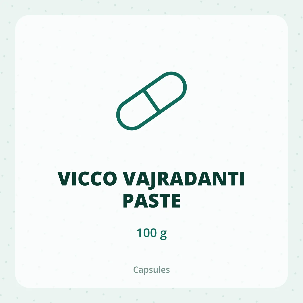 VICCO VAJRADANTI PASTE 1X100GM