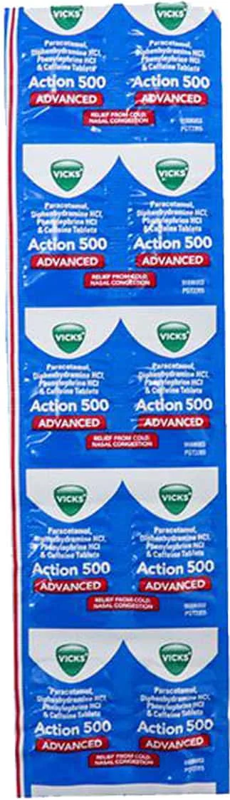 VICKS ACTION-500 1X10