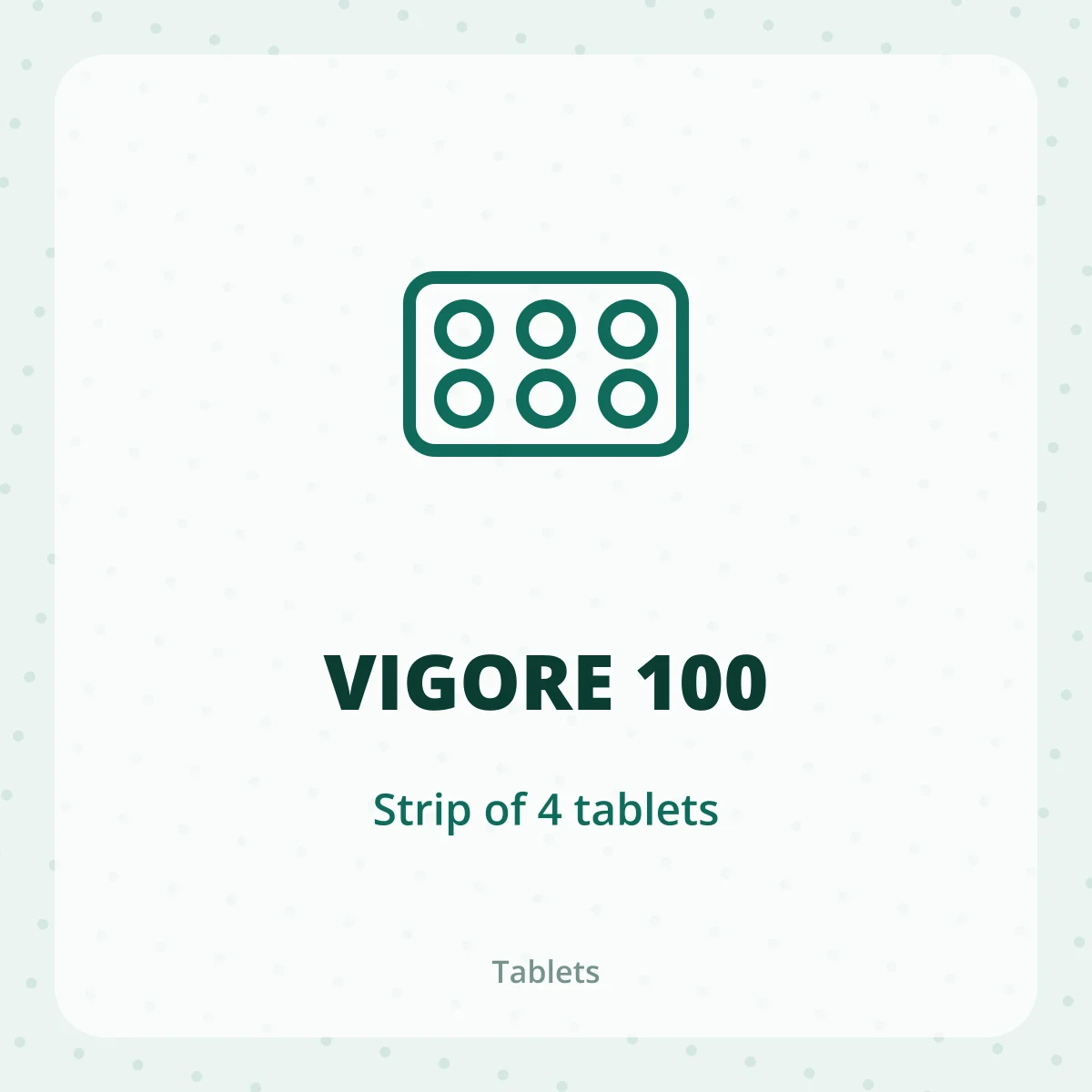 VIGORE 100 1X4