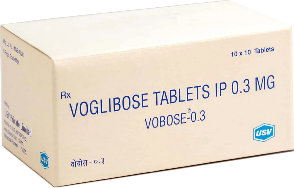 VOBOSE 0.3MG TAB 1X10