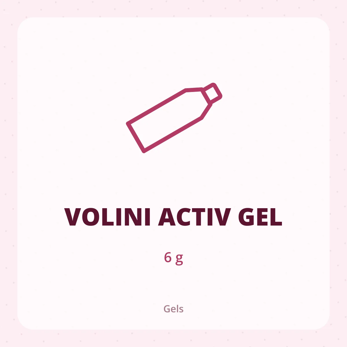 VOLINI ACTIV GEL 1X6GM