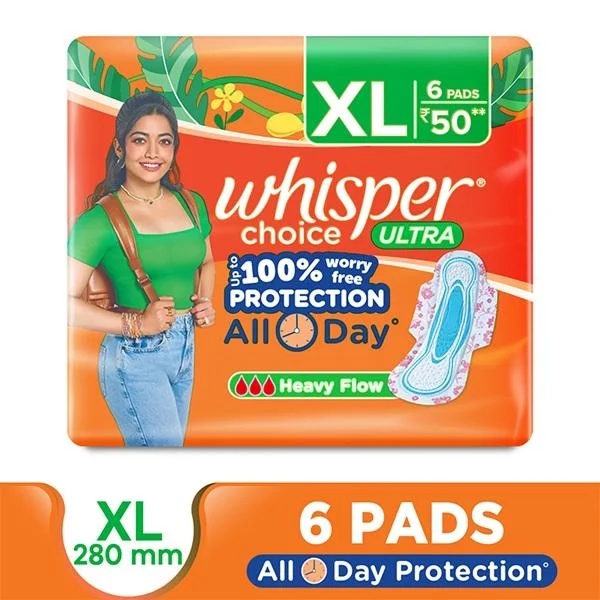 WHISPER CHOICE ULTRA XL 1X6