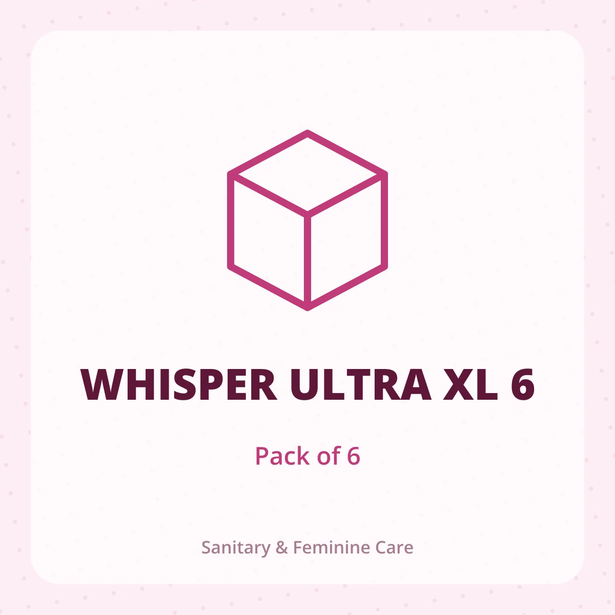WHISPER ULTRA XL 6 1X6