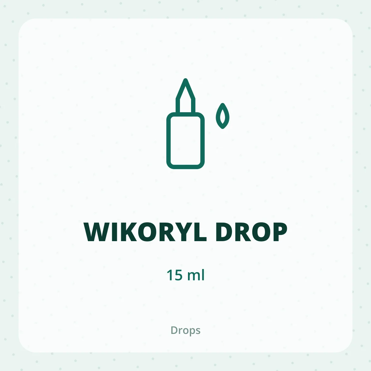 WIKORYL DROP 1X15ML