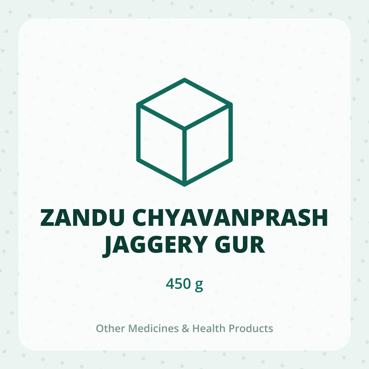 ZANDU CHYAVANPRASH JAGGERY GUR 1*450GM
