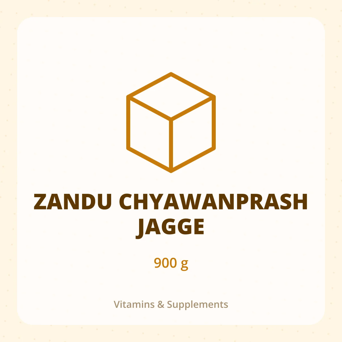 ZANDU CHYAWANPRASH JAGGE 1X900GM