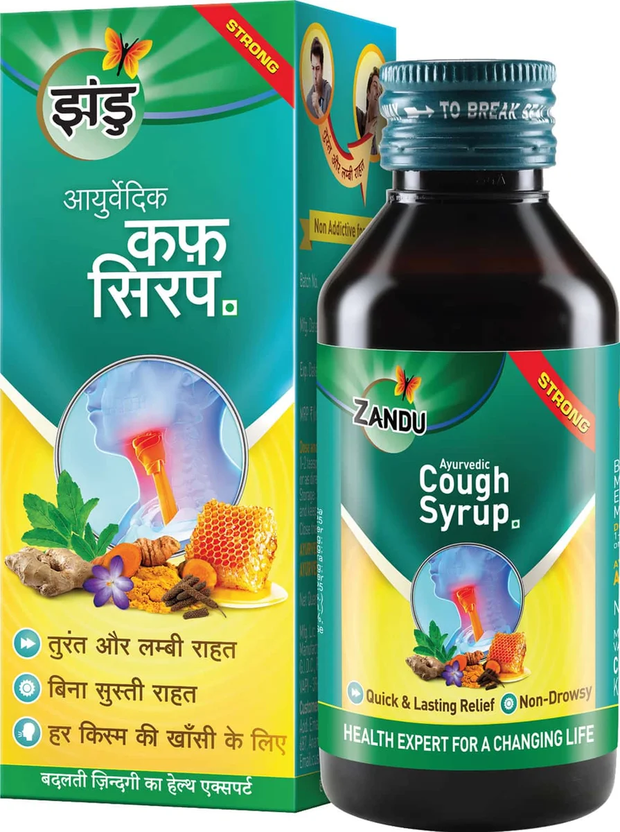 ZANDU COUGH SYP 1*100ML