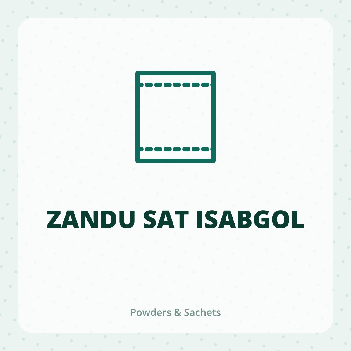 ZANDU SAT ISABGOL 1X1