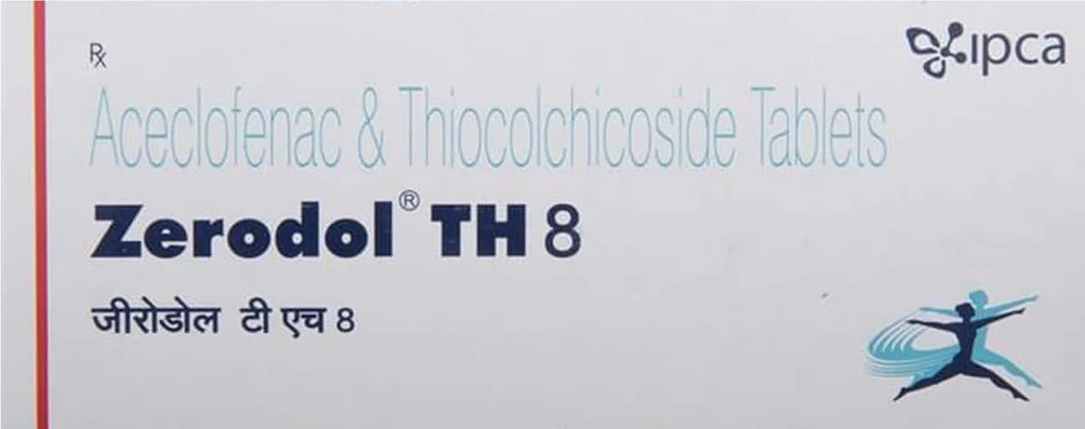 ZERODOL-TH 8MG TAB 1X10