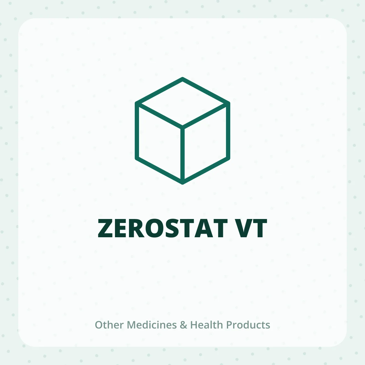 ZEROSTAT VT 1X1