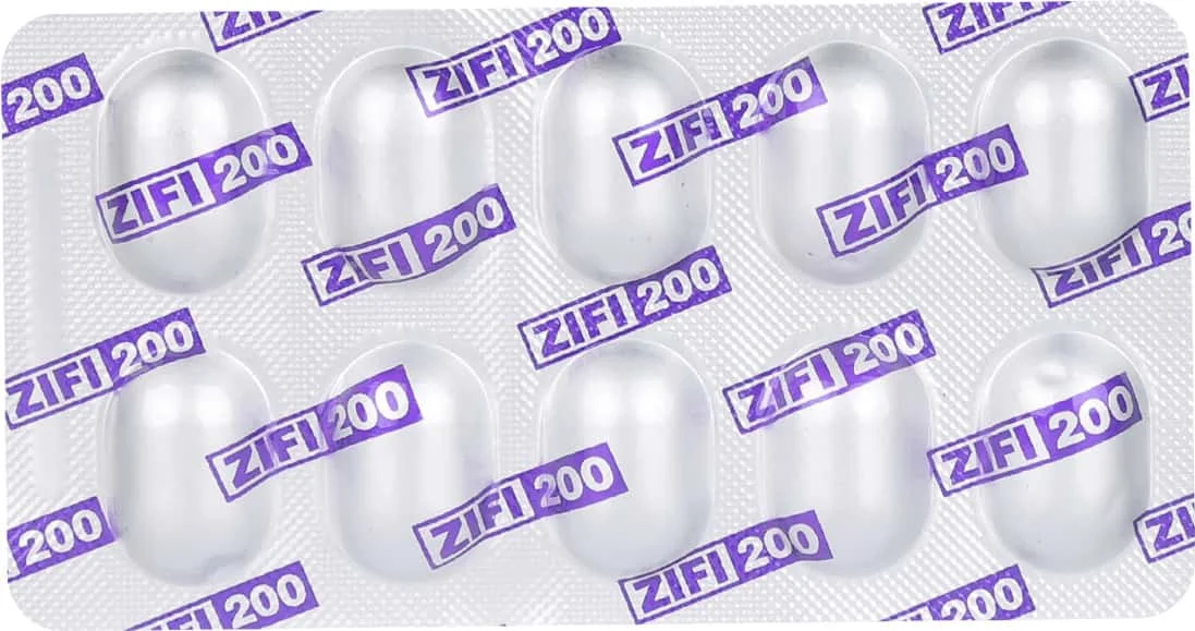ZIFI-200MG TAB 1X10