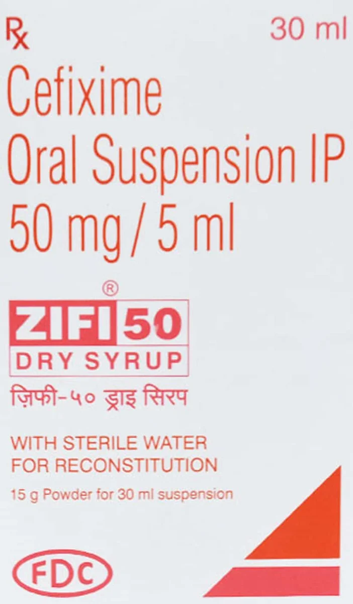 ZIFI-50MG DRY SYP 1X30ML