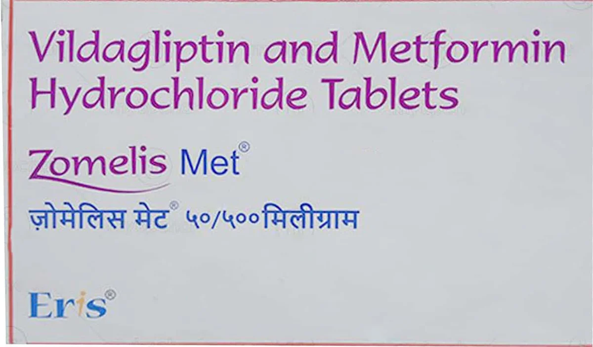 ZOMELIS MET 50/500MG TAB 1X15