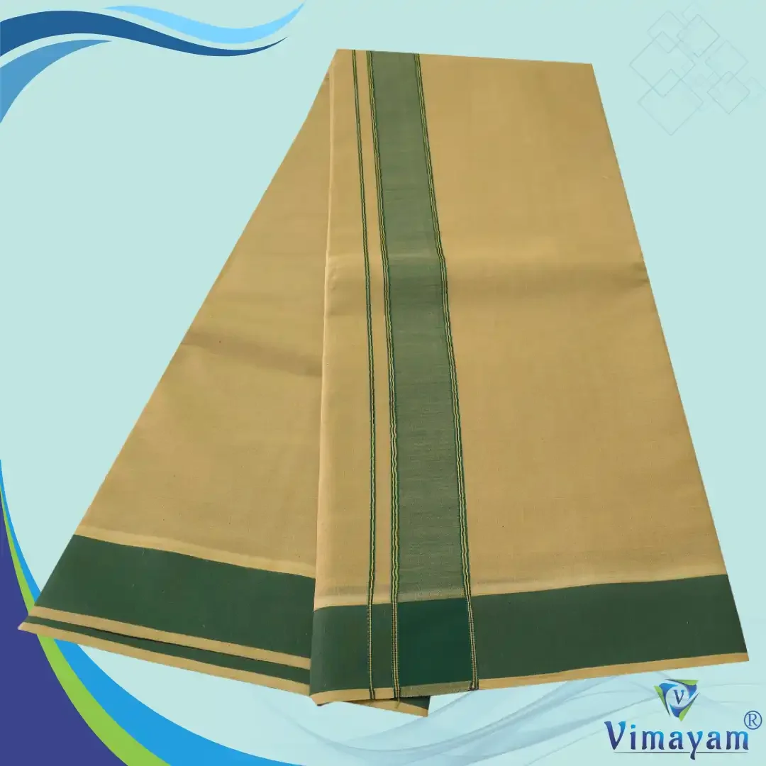 Khakki Colour Dhoti 2 Inch Gundanji Fine Quality 2