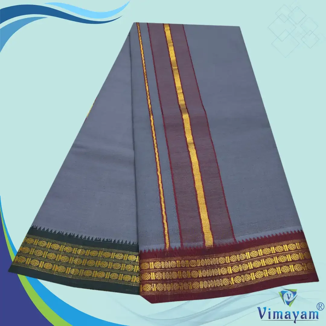 3 Star Special Premium Quality Colour Dhoti 2 Meter 11