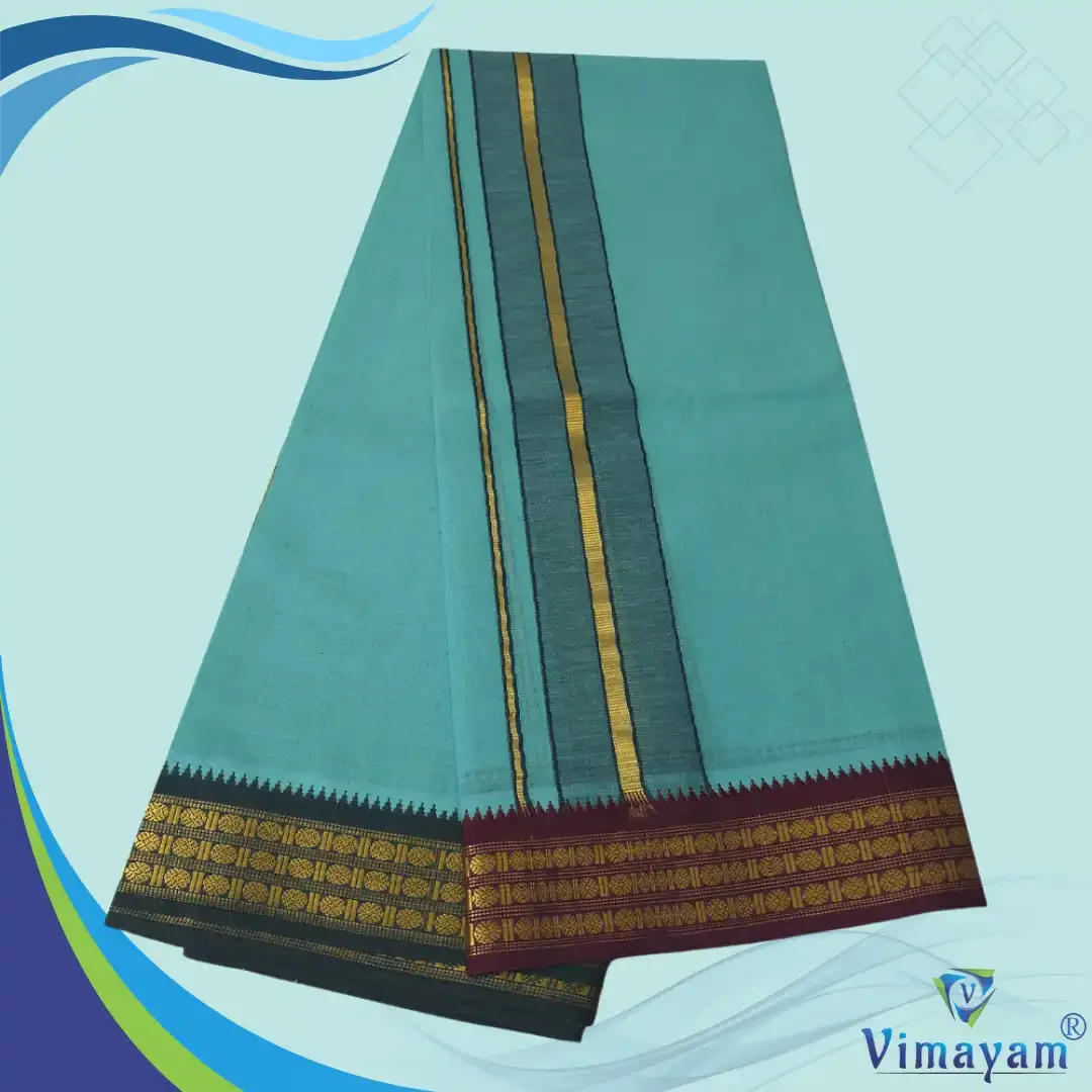 3 Star Special Premium Quality Colour Dhoti 2 Meter 13