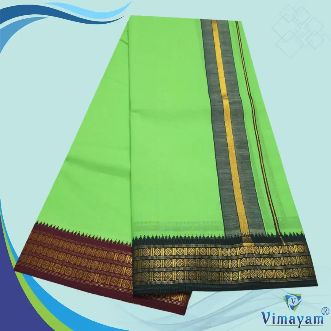 3 Star Special Premium Quality Colour Dhoti 2 Meter 15