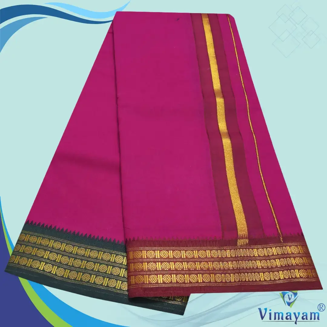 3 Star Special Premium Quality Colour Dhoti 2 Meter 18