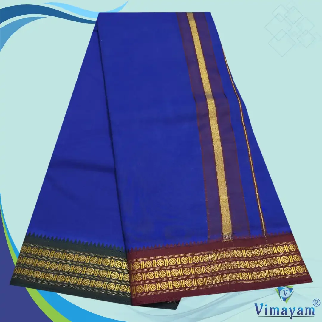 3 Star Special Premium Quality Colour Dhoti 2 Meter 8